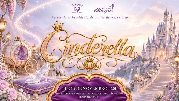 Imagem do evento Ballet de Repertório Cinderella - Cia Allegro