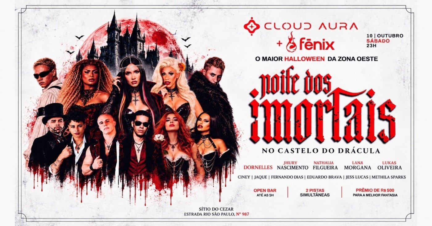 Source image — CLOUD AURA + FÊNIX - O MAIOR HALLOWEEN DA ZO | Noite dos Imortais [Open Bar + Open Air + 2 Pistas]