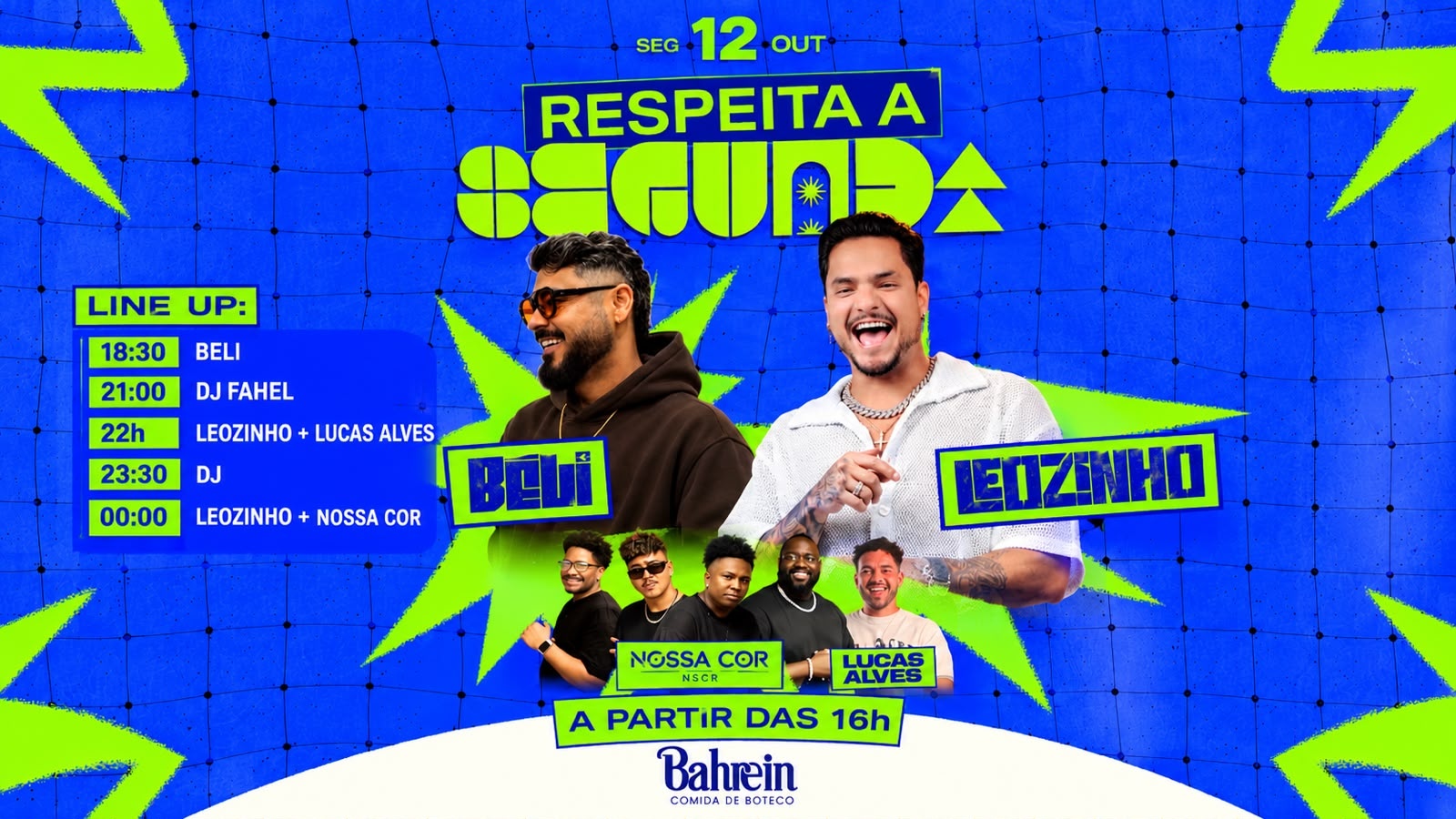 Imagem da fonte — 12.10 | RESPEITA A SEGUNDA com Leozinho (feriado)