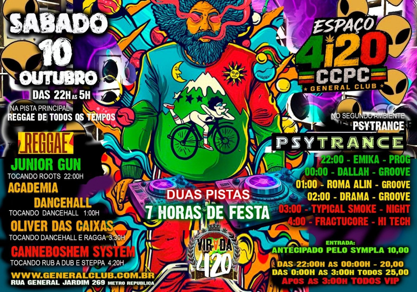 Imagen de la fuente — CCPC SABADO 10/10 - VIRADA 420 + REGGAE E PSYTRANCE das 22h as 5h!!