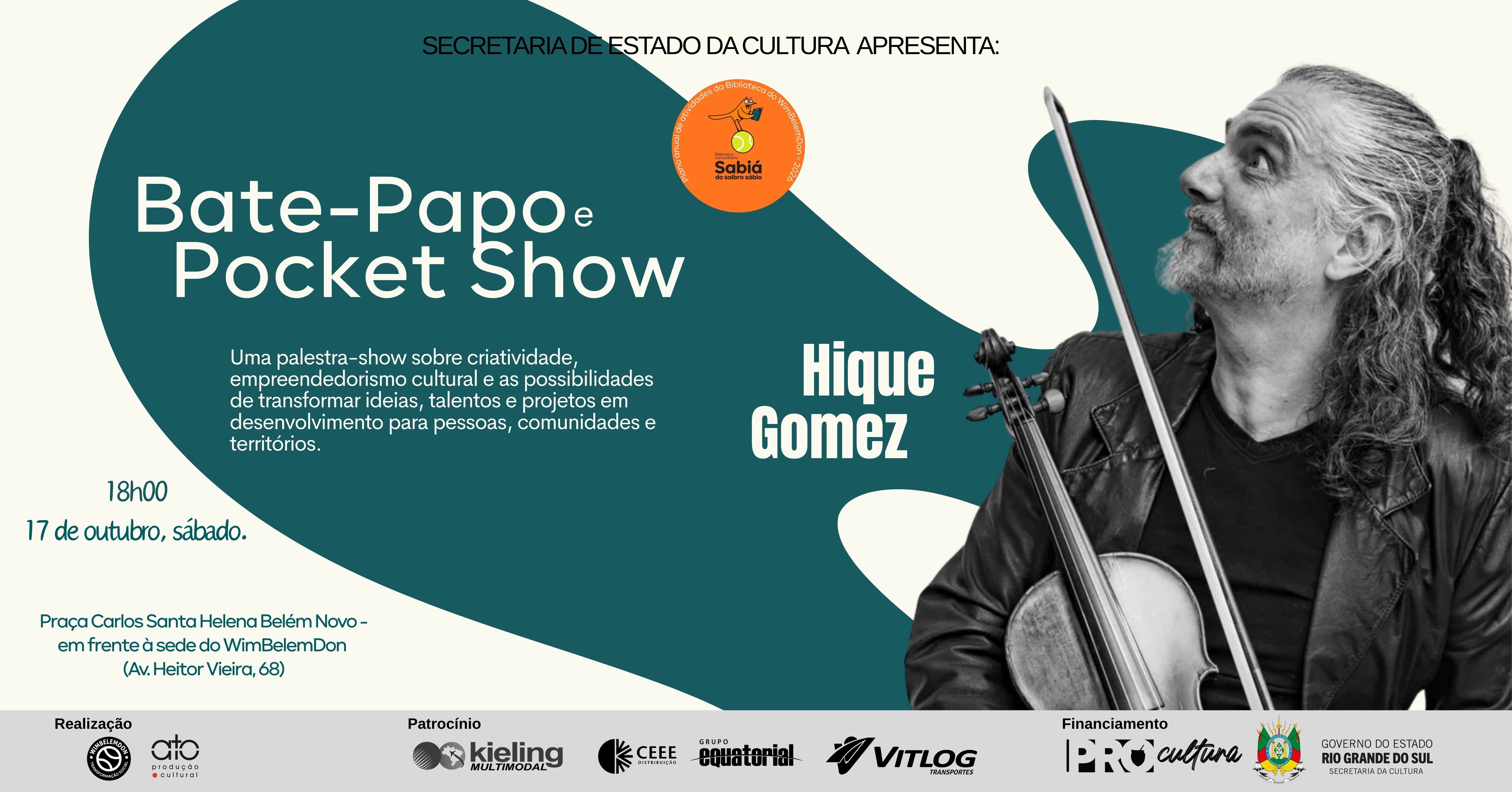 Source image — Bate Papo e Pocket Show | Hique Gomez