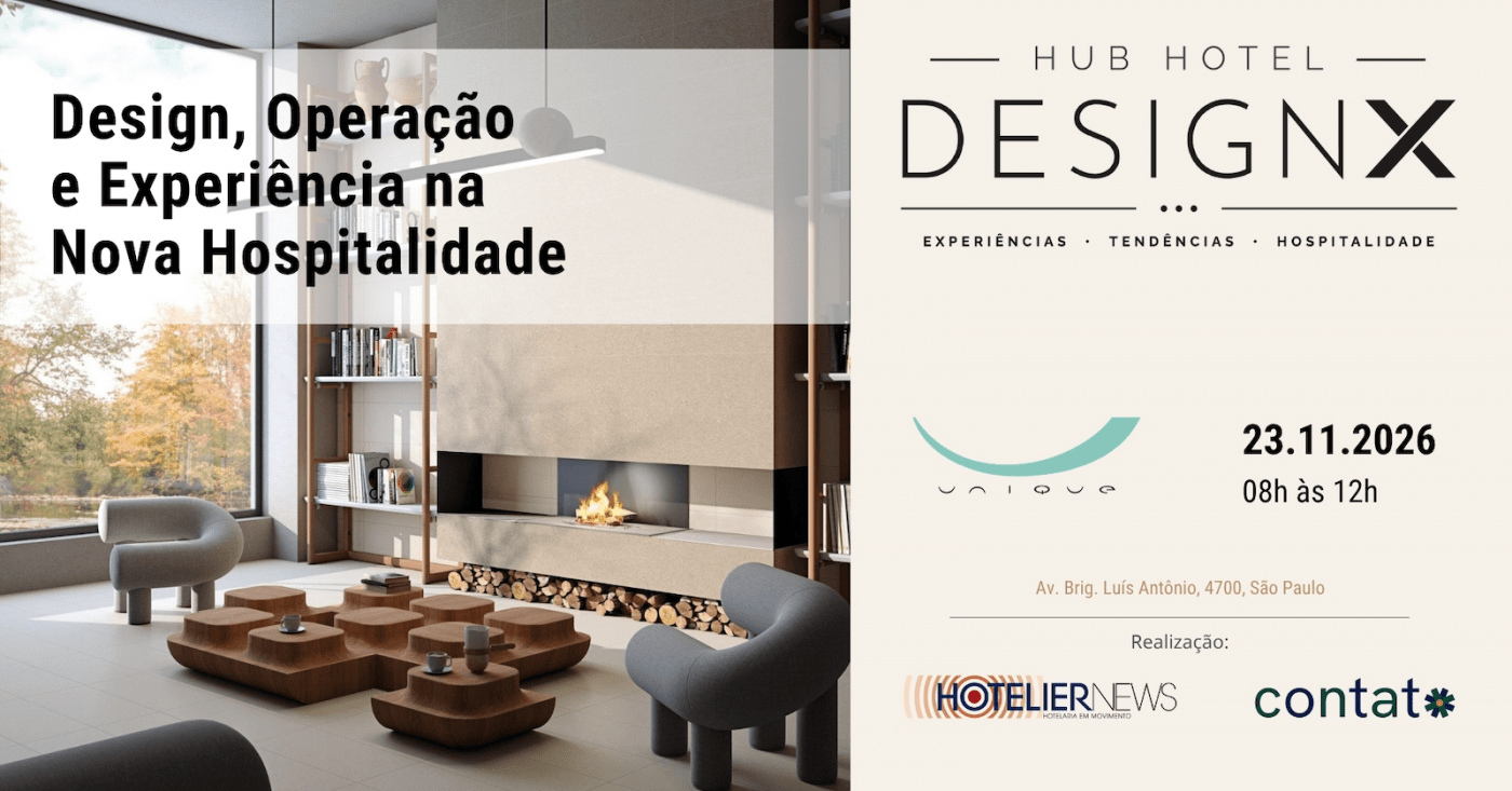 Image de la source — Hub Hotel DesignX - Design, operação e experiência conectados à nova hospitalidade