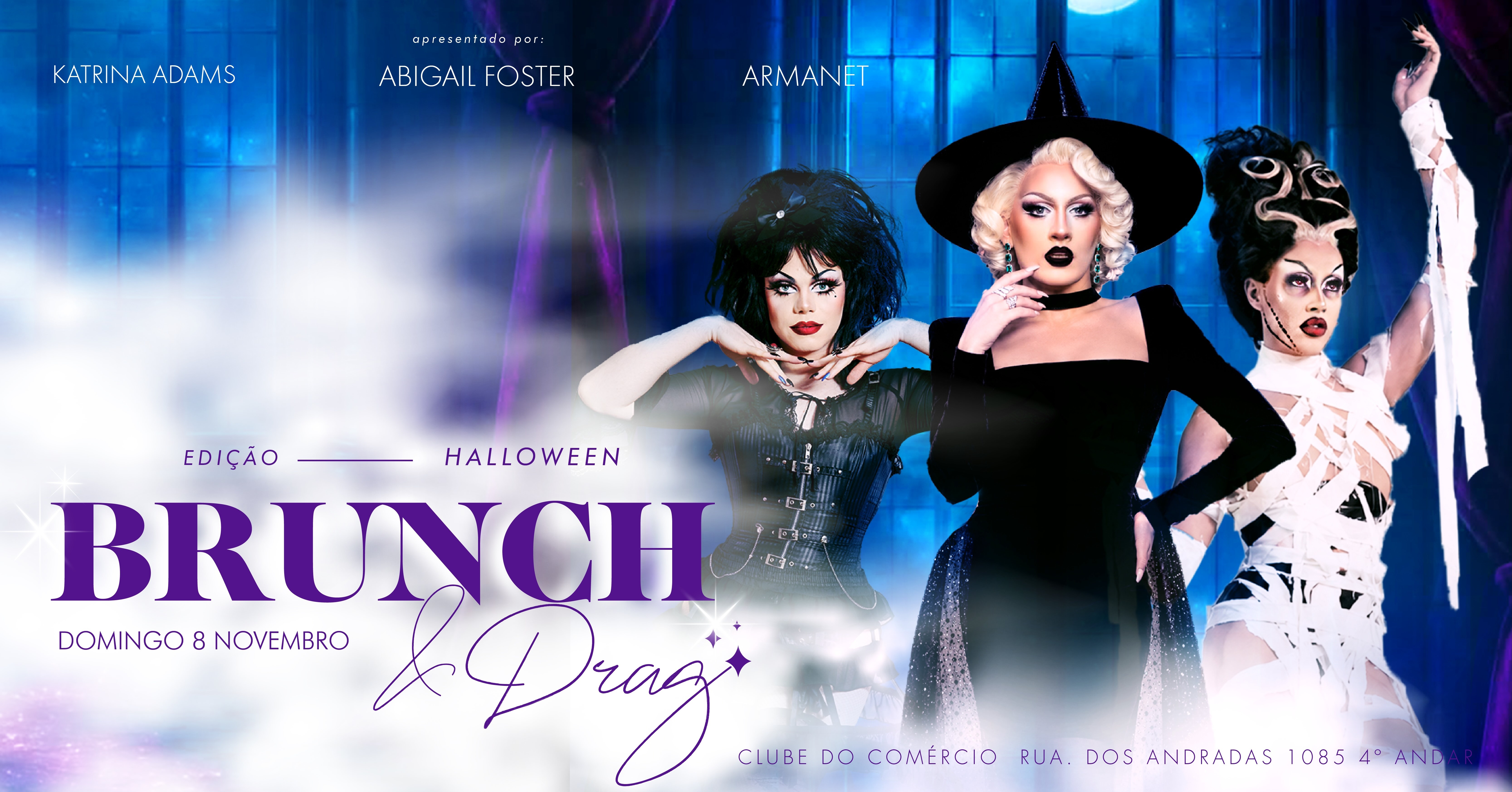 Source image — Brunch & Drag POA - Edição Halloween