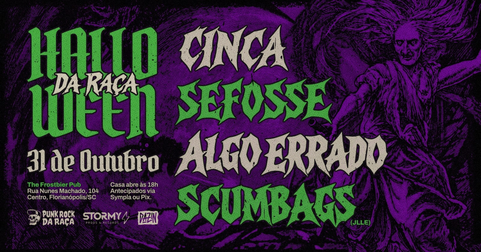 HALLOWEEN DA RAÇA - Florianópolis, SC
