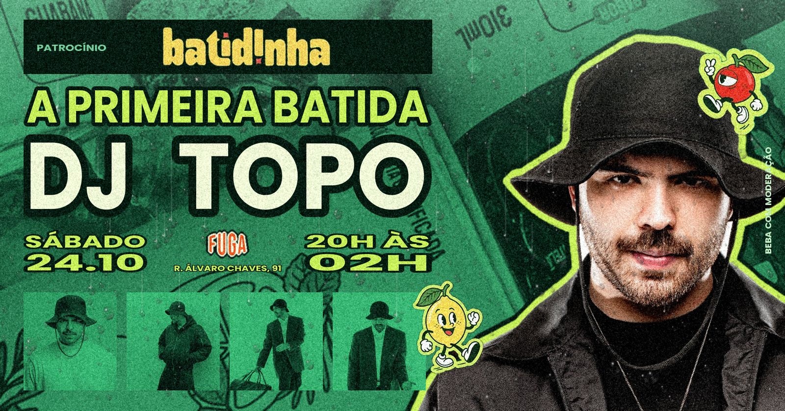 Imagen de la fuente — 24.10 | BATIDINHA apresenta DJ TOP no FUGA