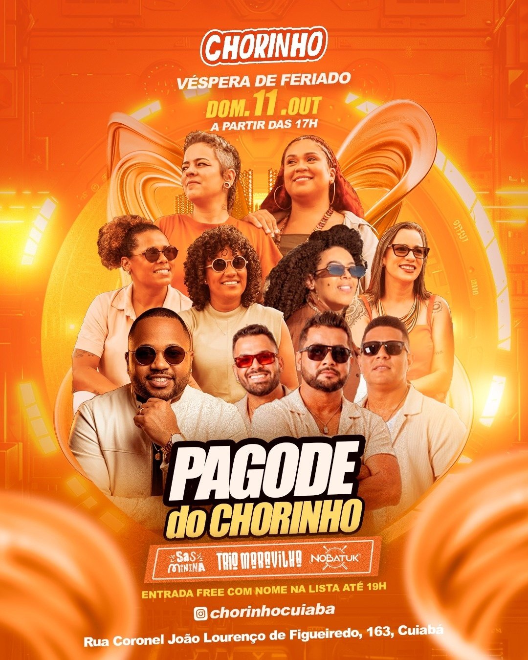Imagem da fonte — Pagode do Chorinho com Trio Maravilha, SASMININA e Nobatuk