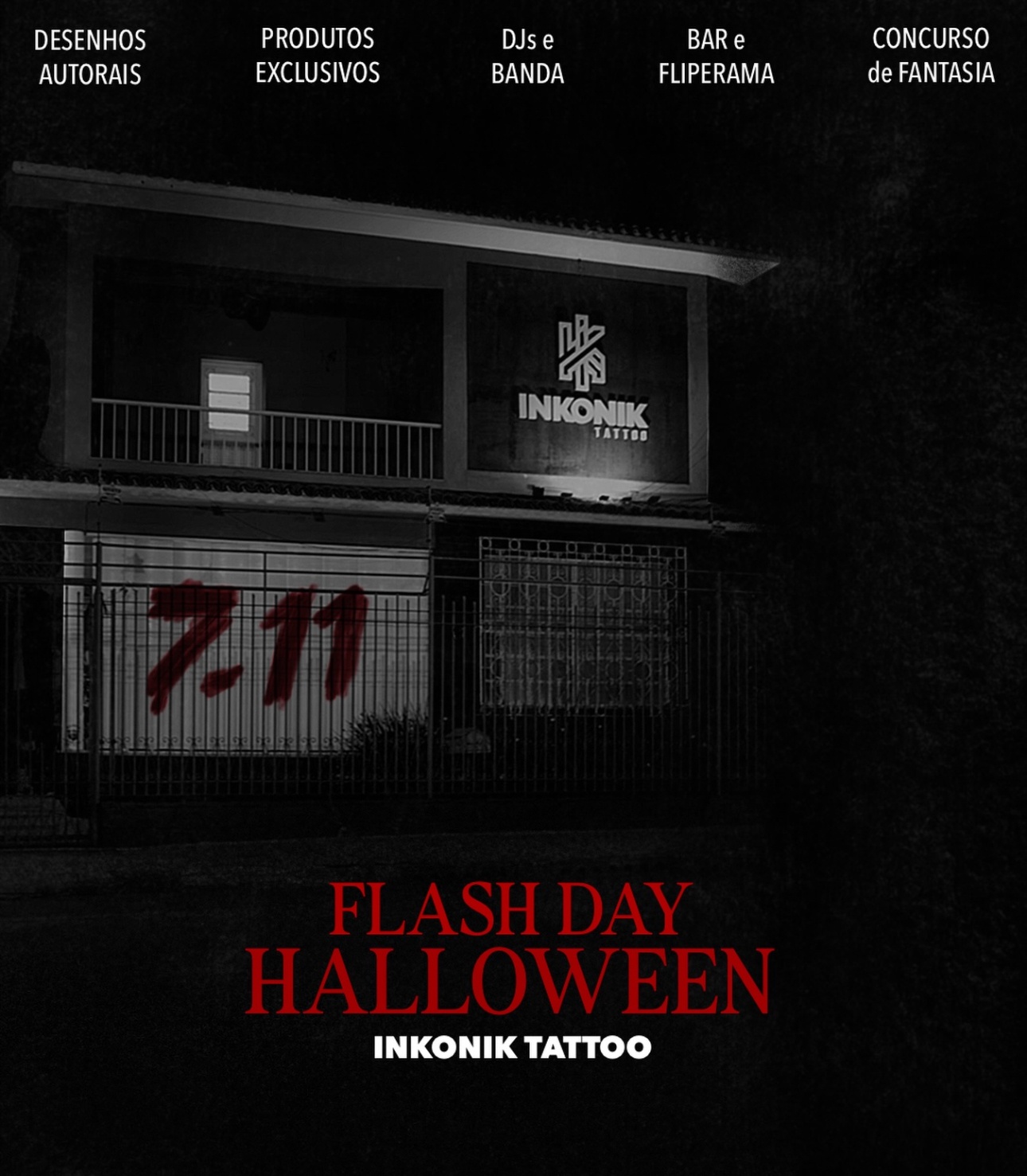 Immagine della fonte — Flashday Halloween Inkonik