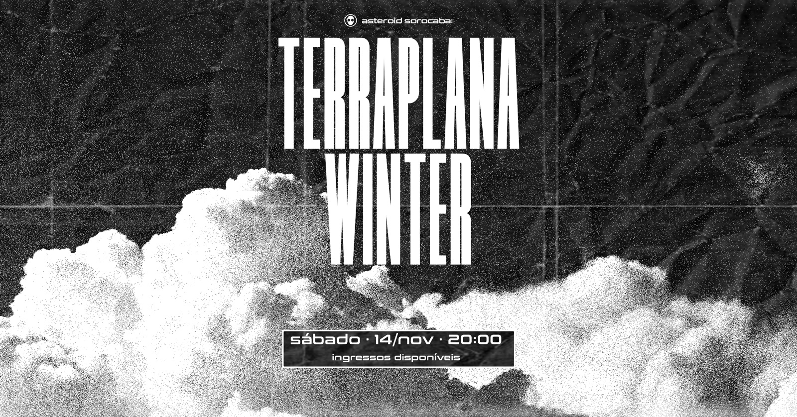 [show] 20h: terraplana + Winter (EUA) + after party - Sorocaba, SP