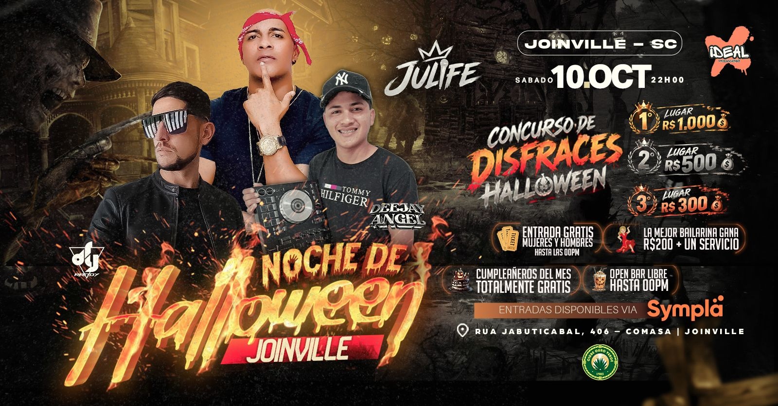 JOINVILLE Noche Halloween - Joinville, SC