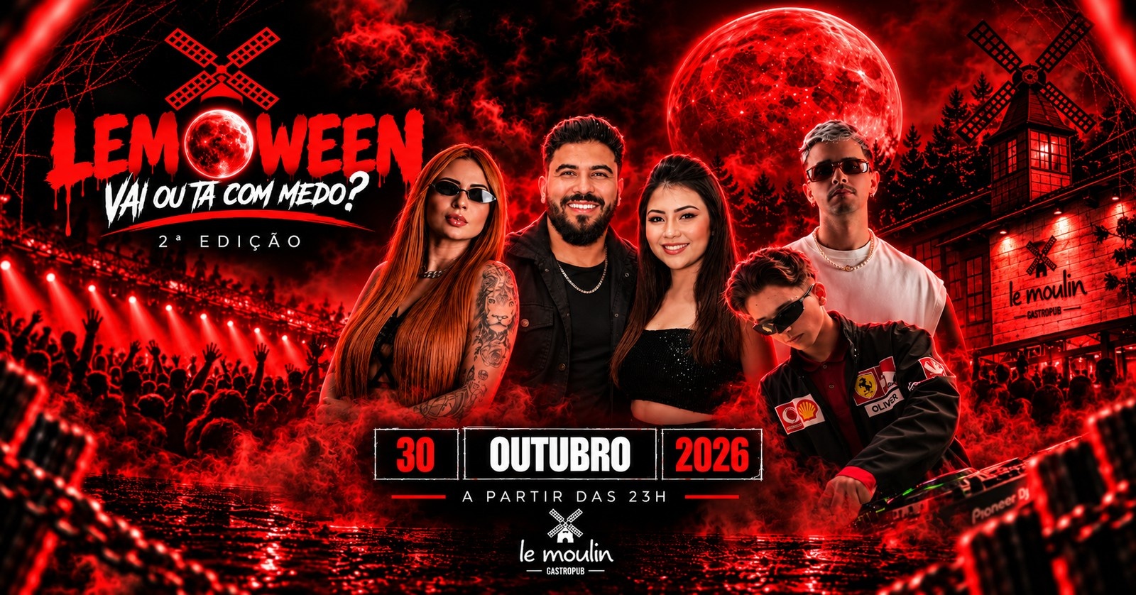 LEMOWEEN 2026 | 2ª Edição  Vai ou Tá com Medo?