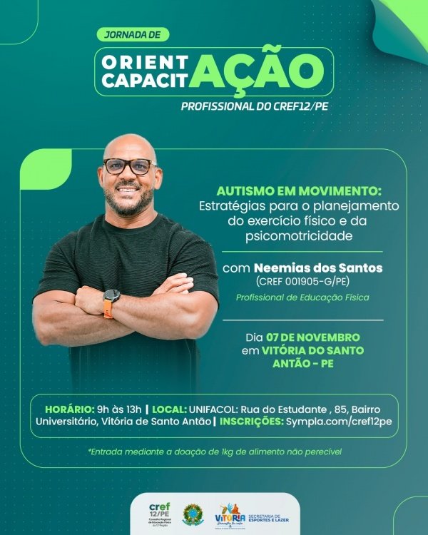 Imagem do evento Autismo em Movimento: estratégias para o planejamento do exercício físico e da psicomotricidade