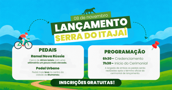 Imagem do evento Lançamento do Circuito Serra do Itajaí