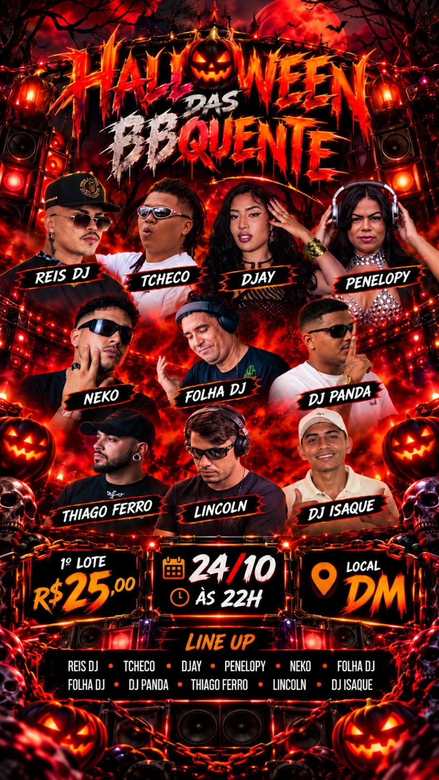 HALLOWEEN DAS BBQUENTE - Belém, PA