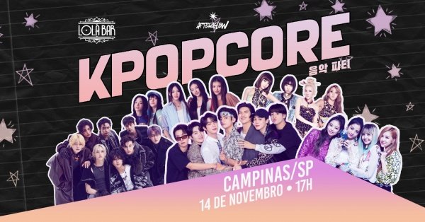 Imagem do evento KPOPCORE | Campinas/SP