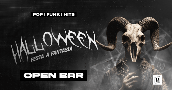 Imagem do evento Halloween - Festa à Fantasia [OPEN BAR]