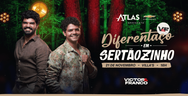 Imagem do evento VICTOR E FRANCO DIFERENTAÇO EM SERTÃOZINHO