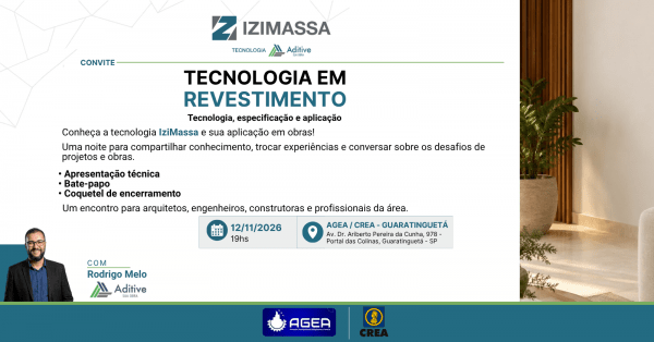 Imagem do evento Tecnologia em Revestimentos: Tecnologia, especificação e aplicação
