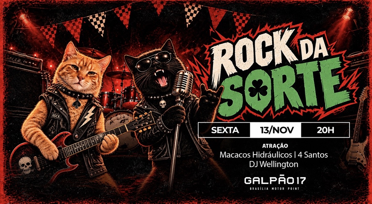 Imagem da fonte — Rock da Sorte - Galpão 17