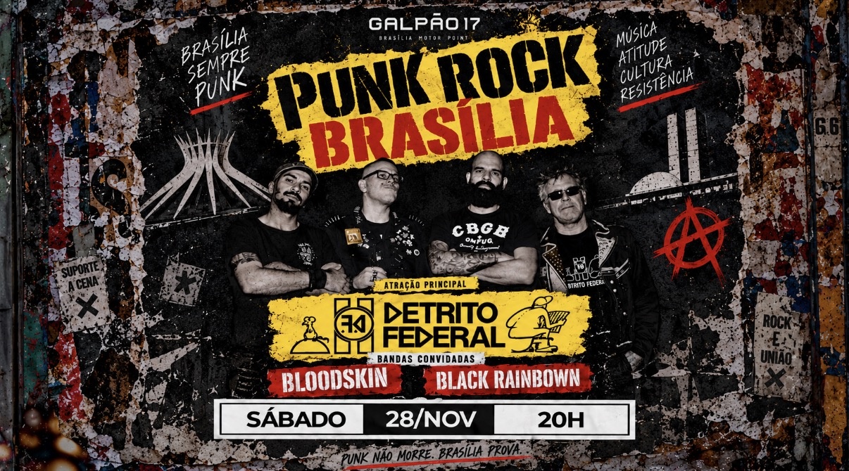 Afbeelding van de bron — Punk Rock Brasília - Galpão 17