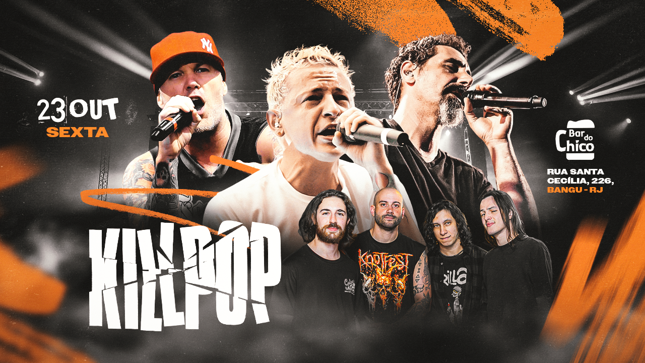 Nu Metal Sessions - Killpop no Bar do Chico - Rio de Janeiro, RJ