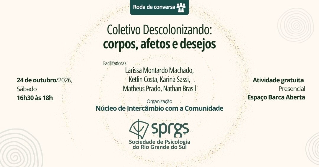 Imagem da fonte — Roda de conversa Coletivo Descolonizando outubro