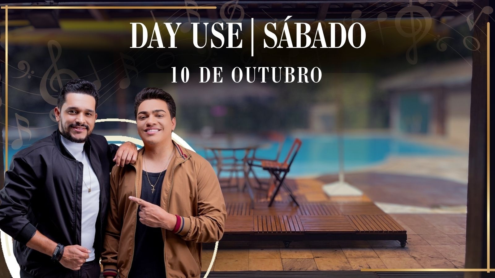 Day Use Sábado 10 de Outubro de 2026.