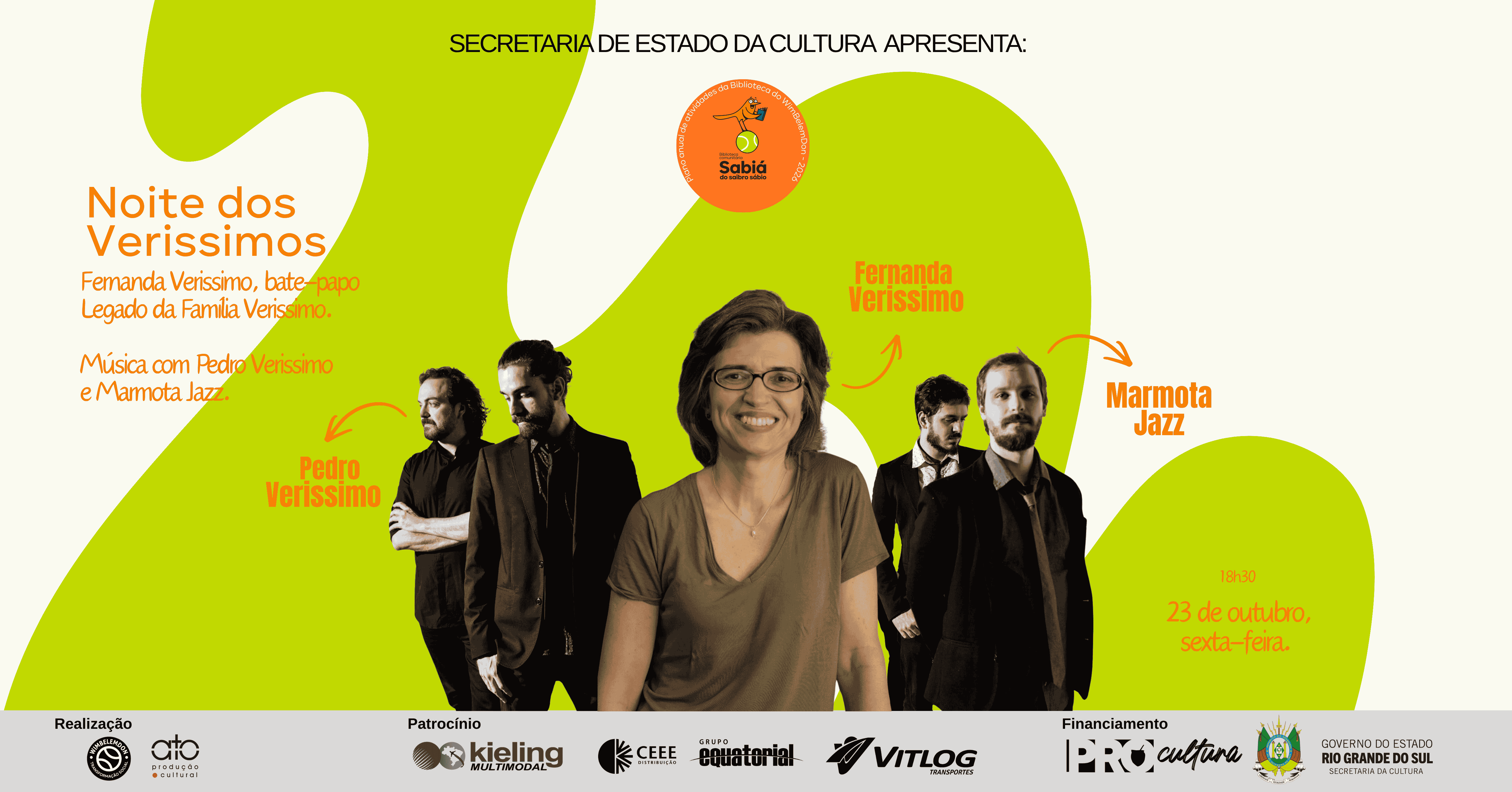 Source image — Noite dos Verissimos | Fernanda Verissimo e Marmota Jazz com Pedro Verissimo