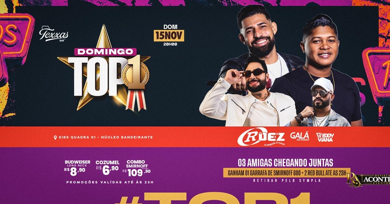 Imagen de la fuente — TEXXAS BAR | DOMINGO TOP 1 | RDEZ - GALA DO PISEIRO - DJ EDDY VIANA (Cópia)