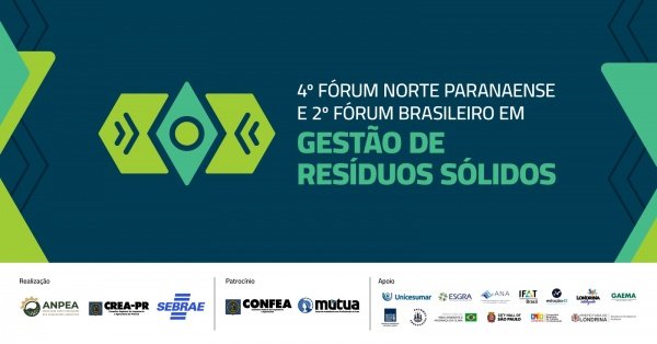 Imagem do evento 4º Fórum Norte Paranaense e 2º Fórum Brasileiro em Gestão de Resíduos Sólidos