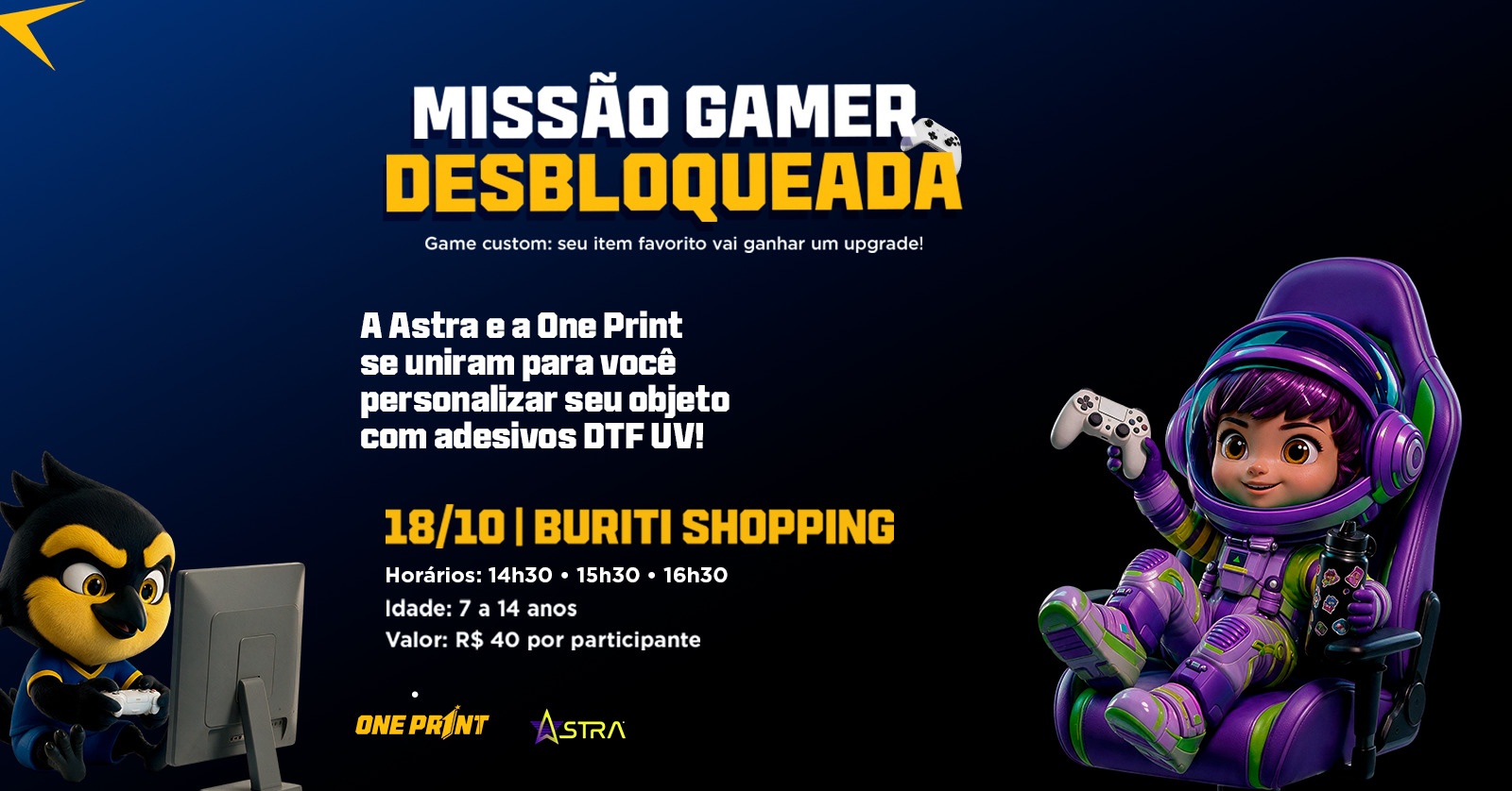 Game Custom: seu item favorito vai ganhar um upgrade! - Aparecida de Goiânia, GO