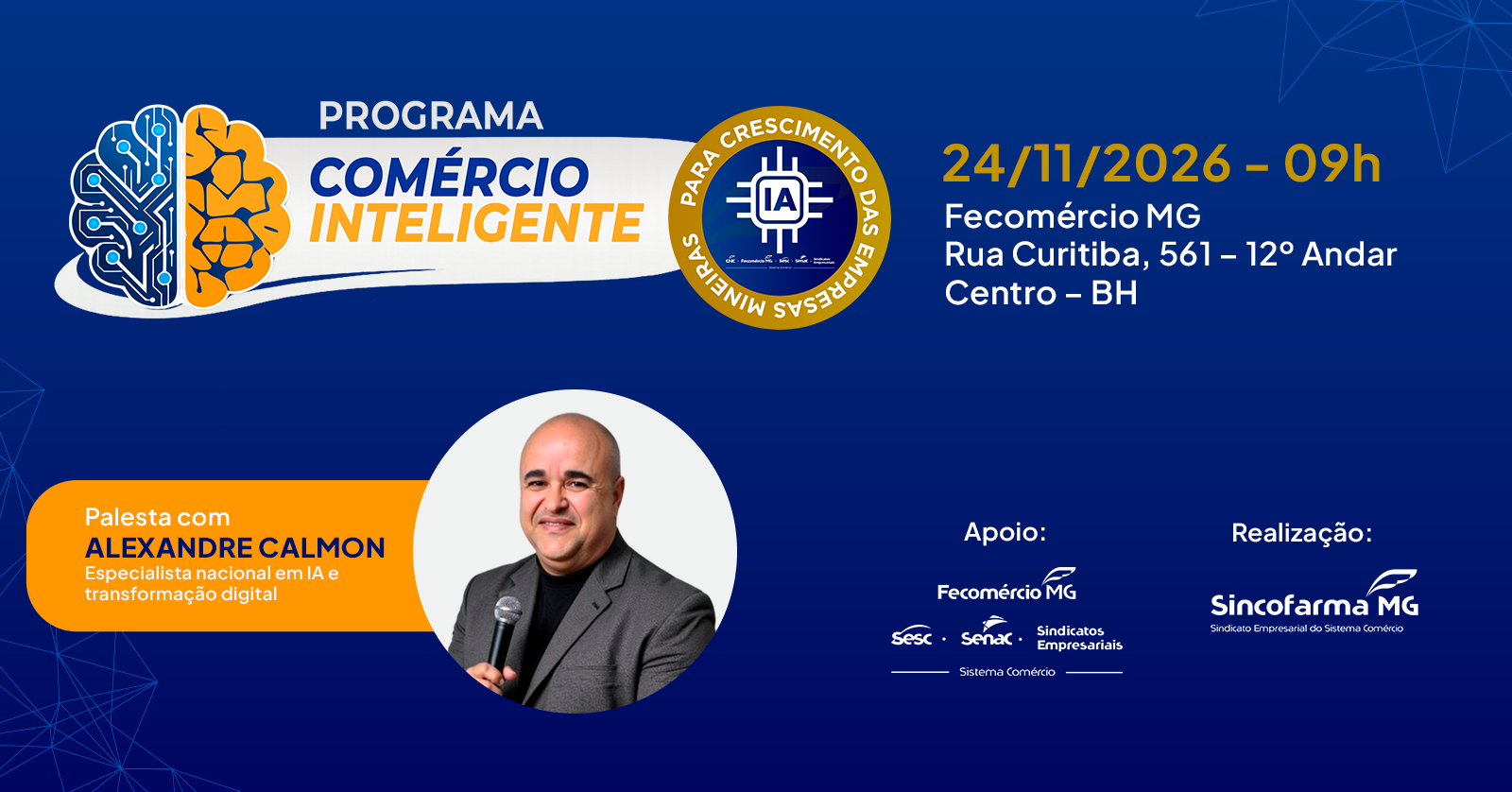 Image de la source — PALESTRA SOBRE IA | COMÉRCIO INTELIGENTE SINCOFARMA