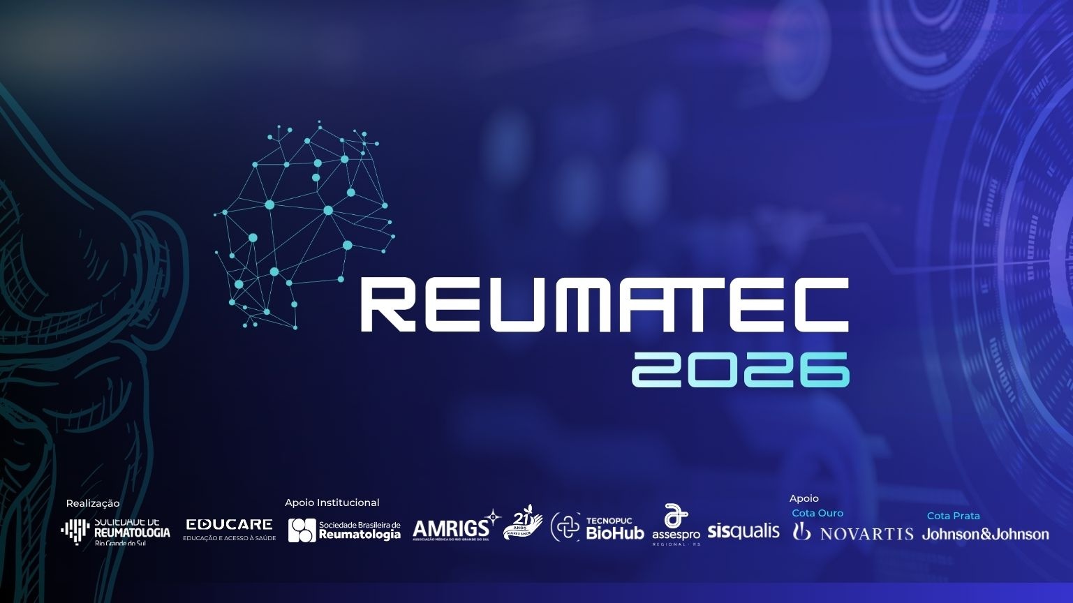 Imagen de la fuente — REUMATEC 2026 - TRANSMISSÃO ONLINE