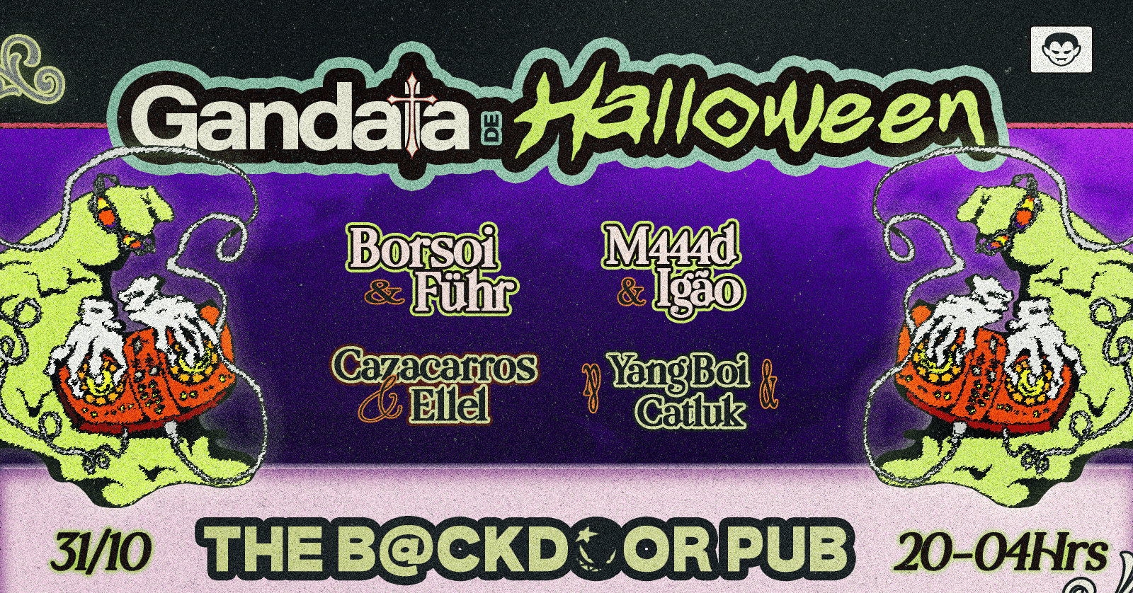 Gandaia de Halloween - Itajaí, SC