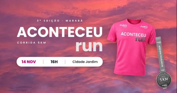 Imagem do evento ACONTECEU Run 3ª edição