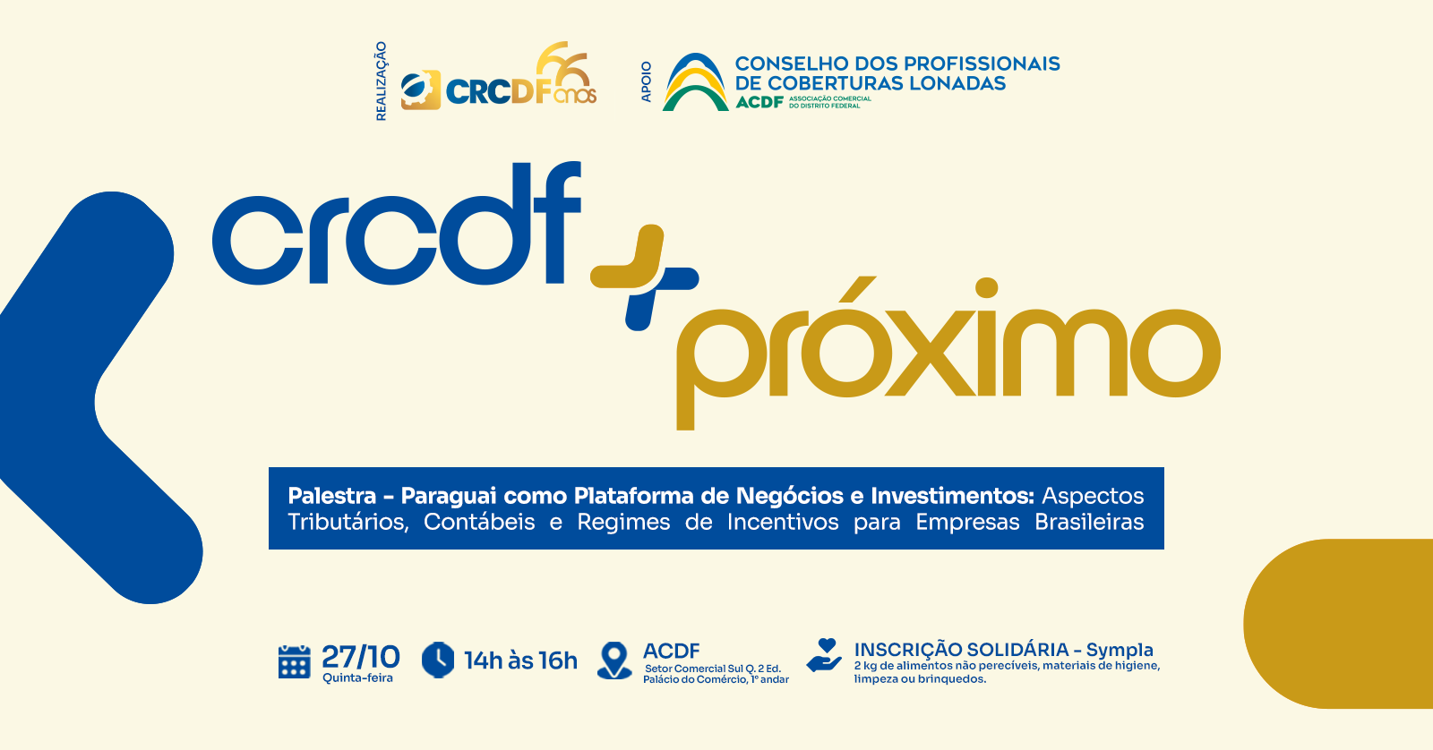 Imagem da fonte — CRCDF + PRÓXIMO | EDIÇÃO ASA SUL