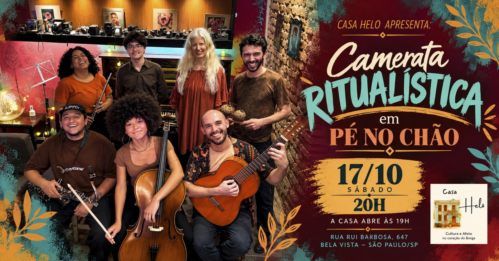Camerata Ritualística em Pé no Chão - São Paulo, SP
