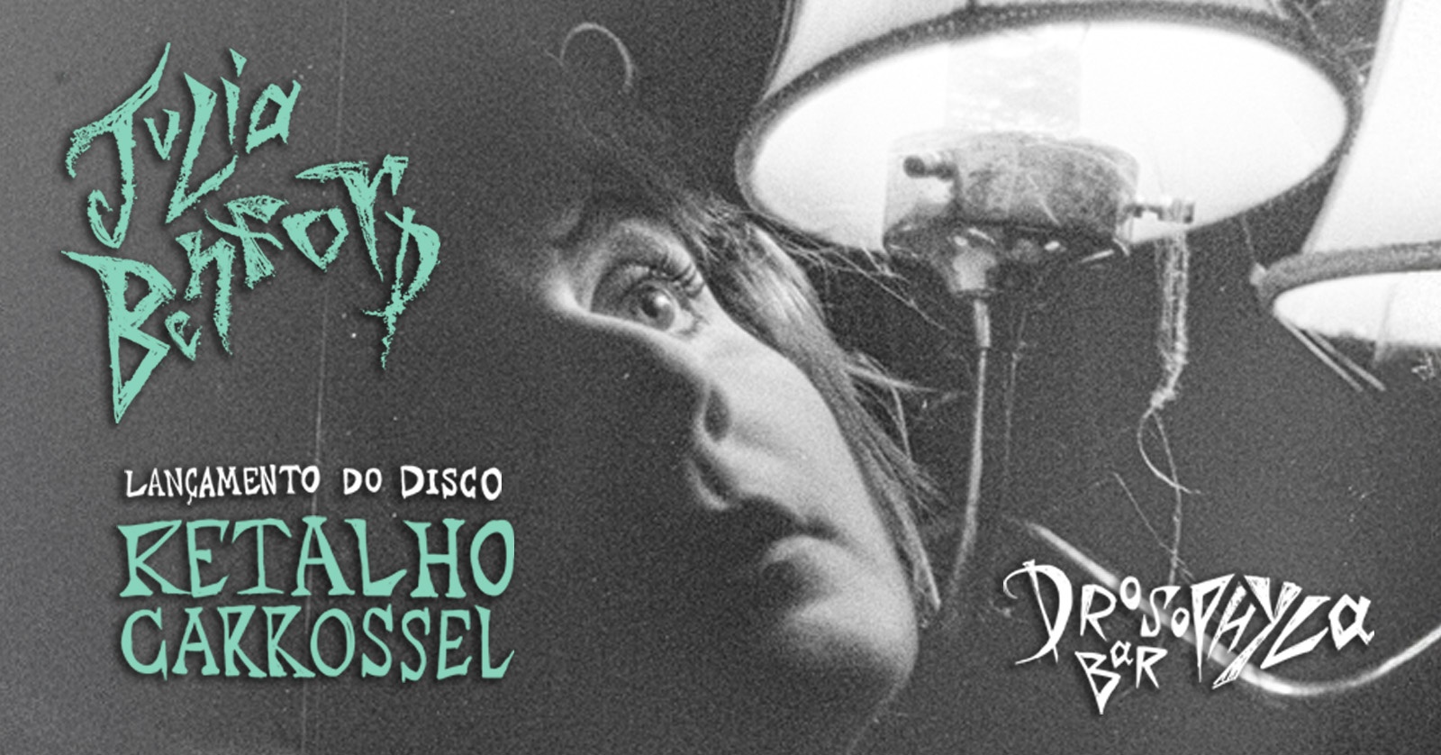 Julia Benford lança Retalho Carrossel + Festa de Halloween no Drosophyla - São Paulo, SP