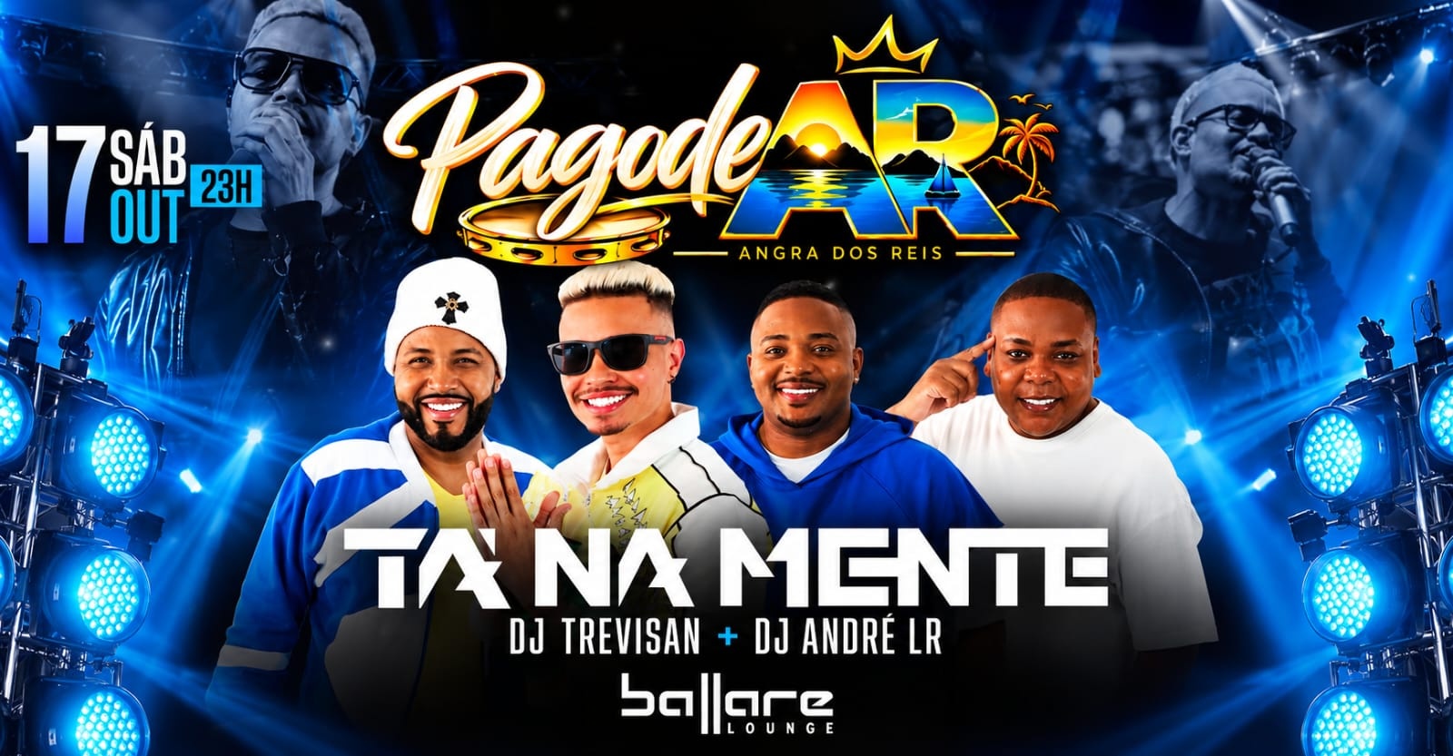 PAGODEAR - TA NA MENTE - Angra dos Reis, RJ