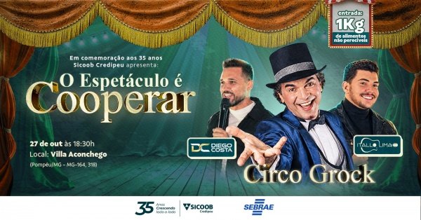 Imagem do evento O Espetáculo é Cooperar