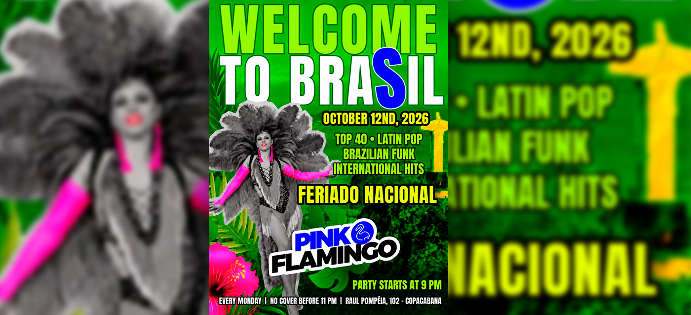 Source image — Pink Flamingo Feriado Nacional |Welcome to Brasil | Segunda, 12 de outubro 21h