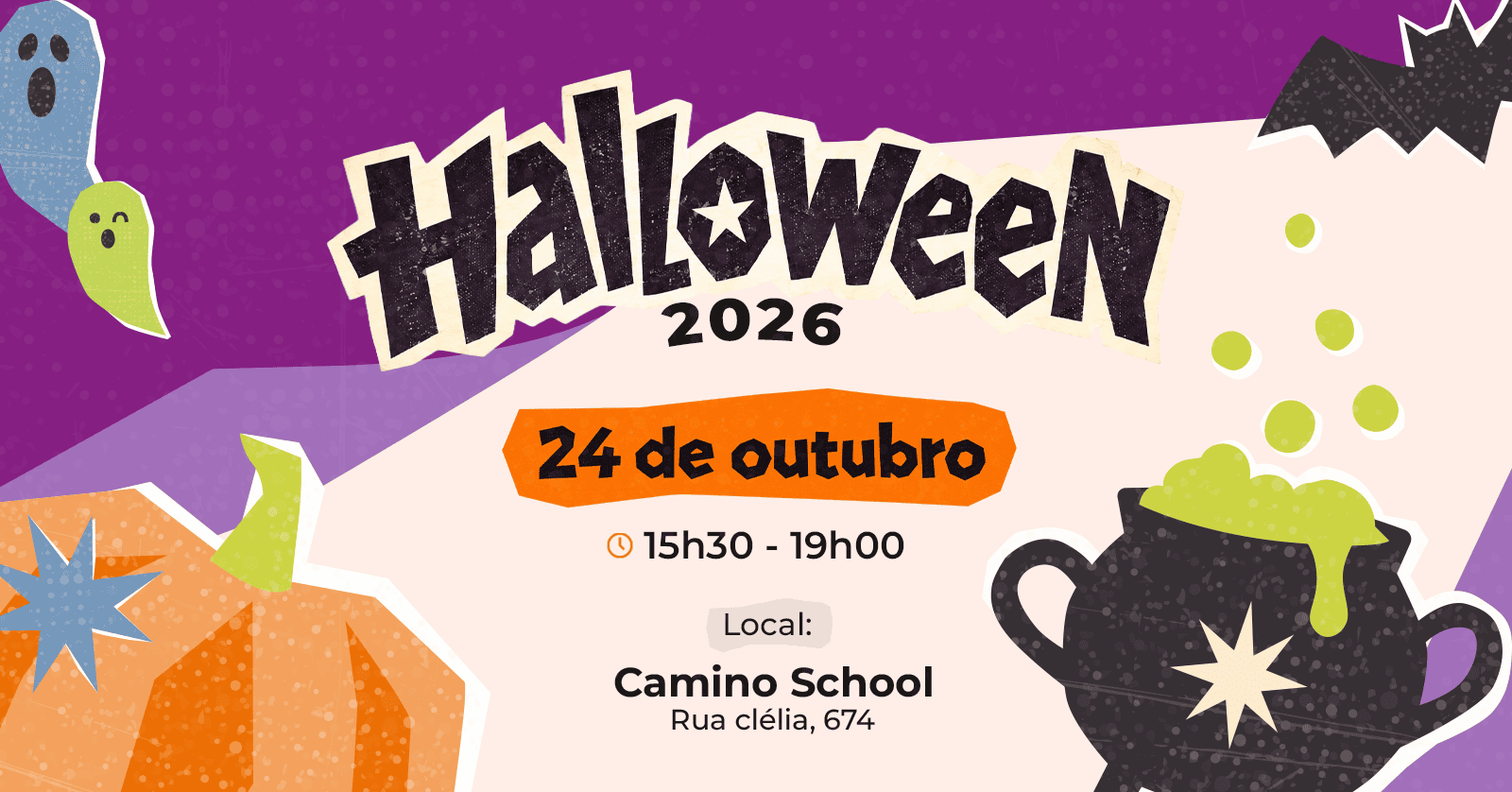 Afbeelding van de bron — HALLOWEEN - CAMINO SCHOOL 2026
