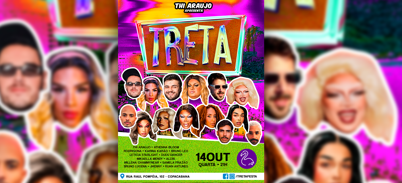 Source image — Pink Flamingo Treta Festa| Quarta 14 de Outubro | 21h
