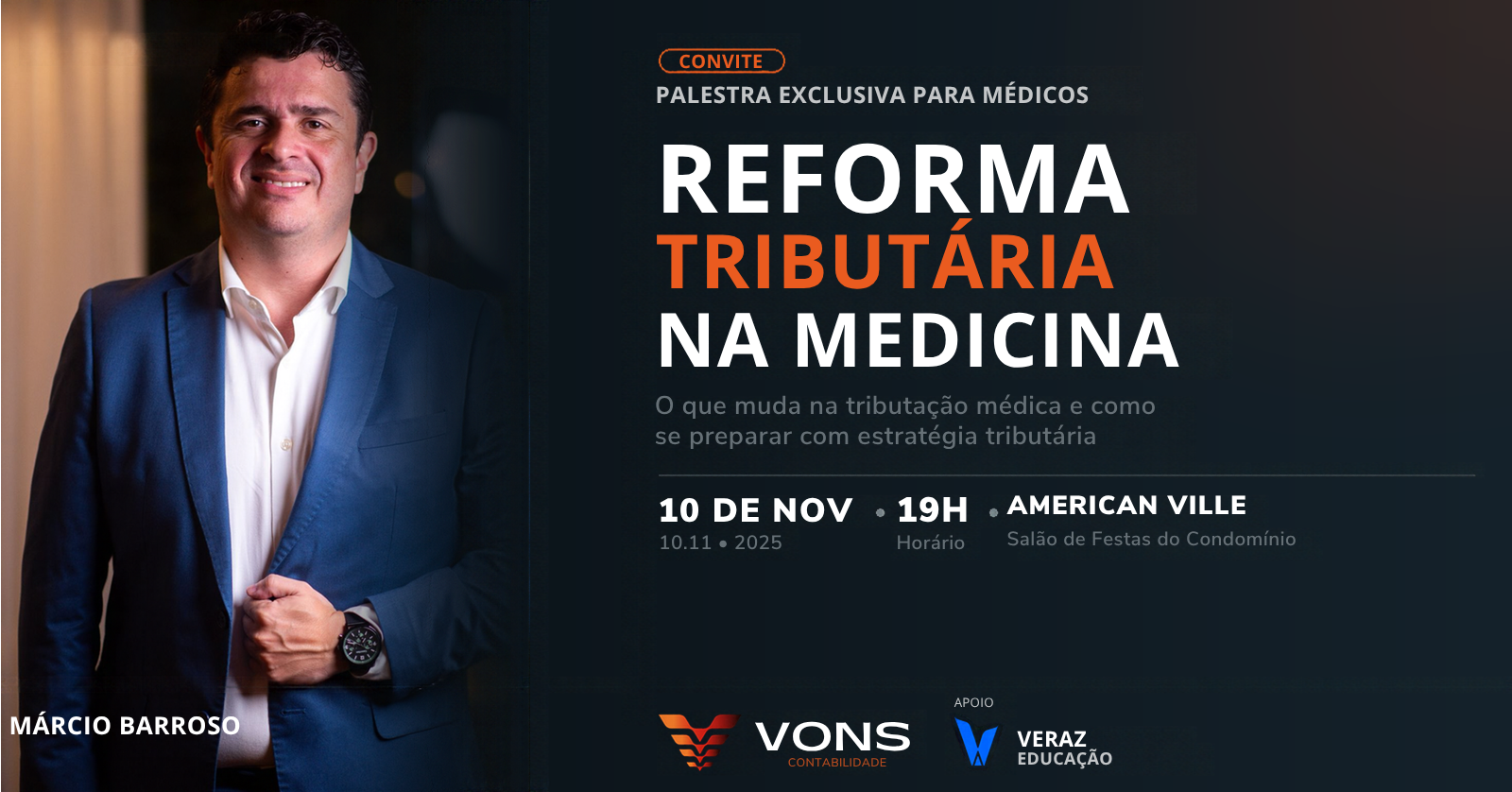 Workshop Reforma Tributária na medicina