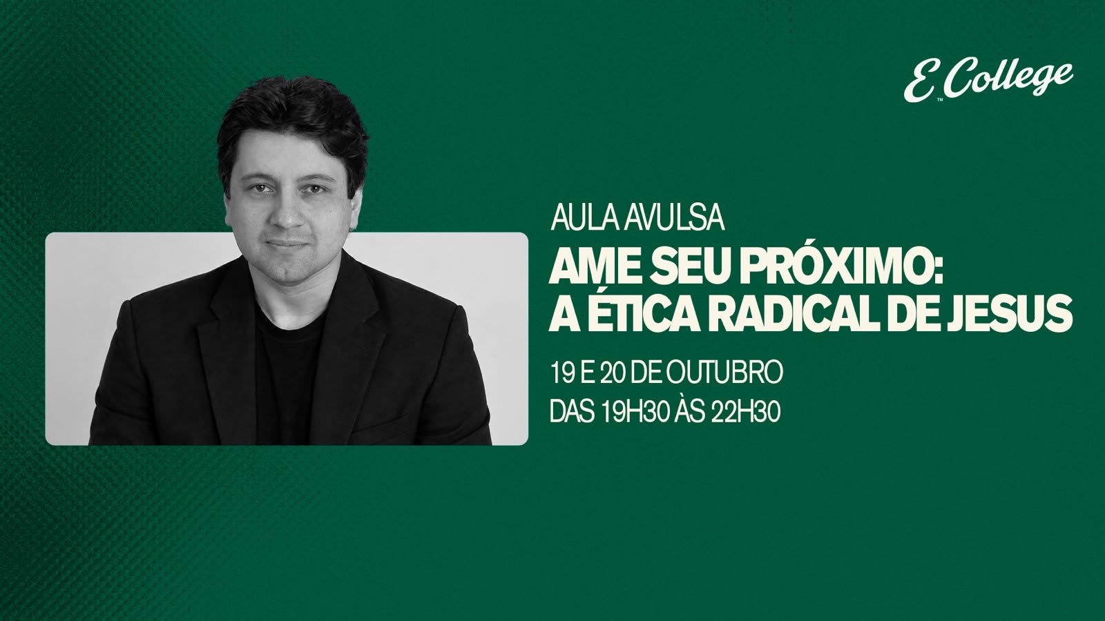 MATÉRIAS AVULSAS - E.COLLEGE 2026 - O EVANGELHO NA VIDA