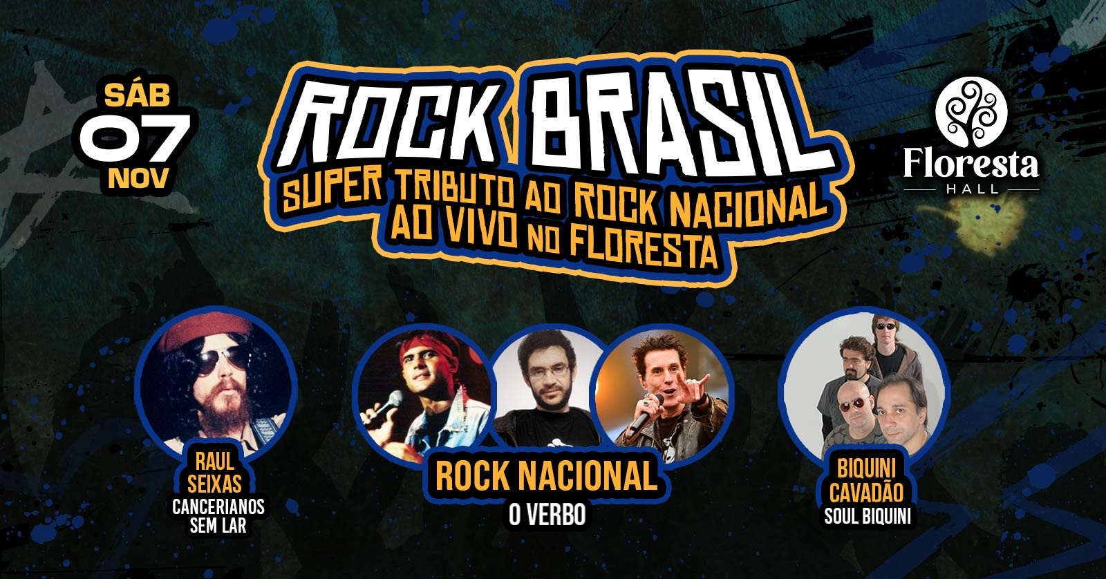 ROCK BRASIL - SUPER TRIBUTO AO ROCK NACIONAL! - Fortaleza, CE