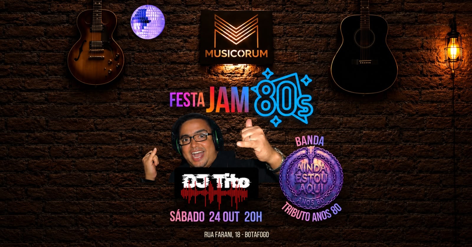 Festa Jam 80s - Rio de Janeiro, RJ