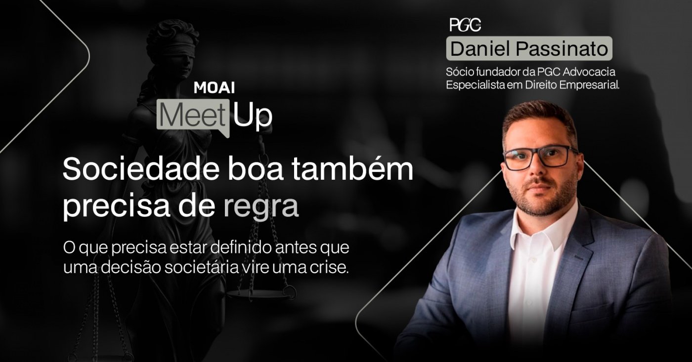 Imagen de la fuente — MOAI Meetup |Sociedade boa também precisa de regra