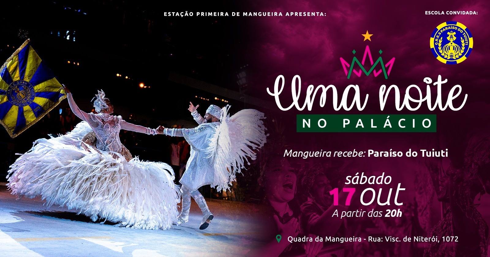 UMA NOITE NO PALÁCIO - Rio de Janeiro, RJ