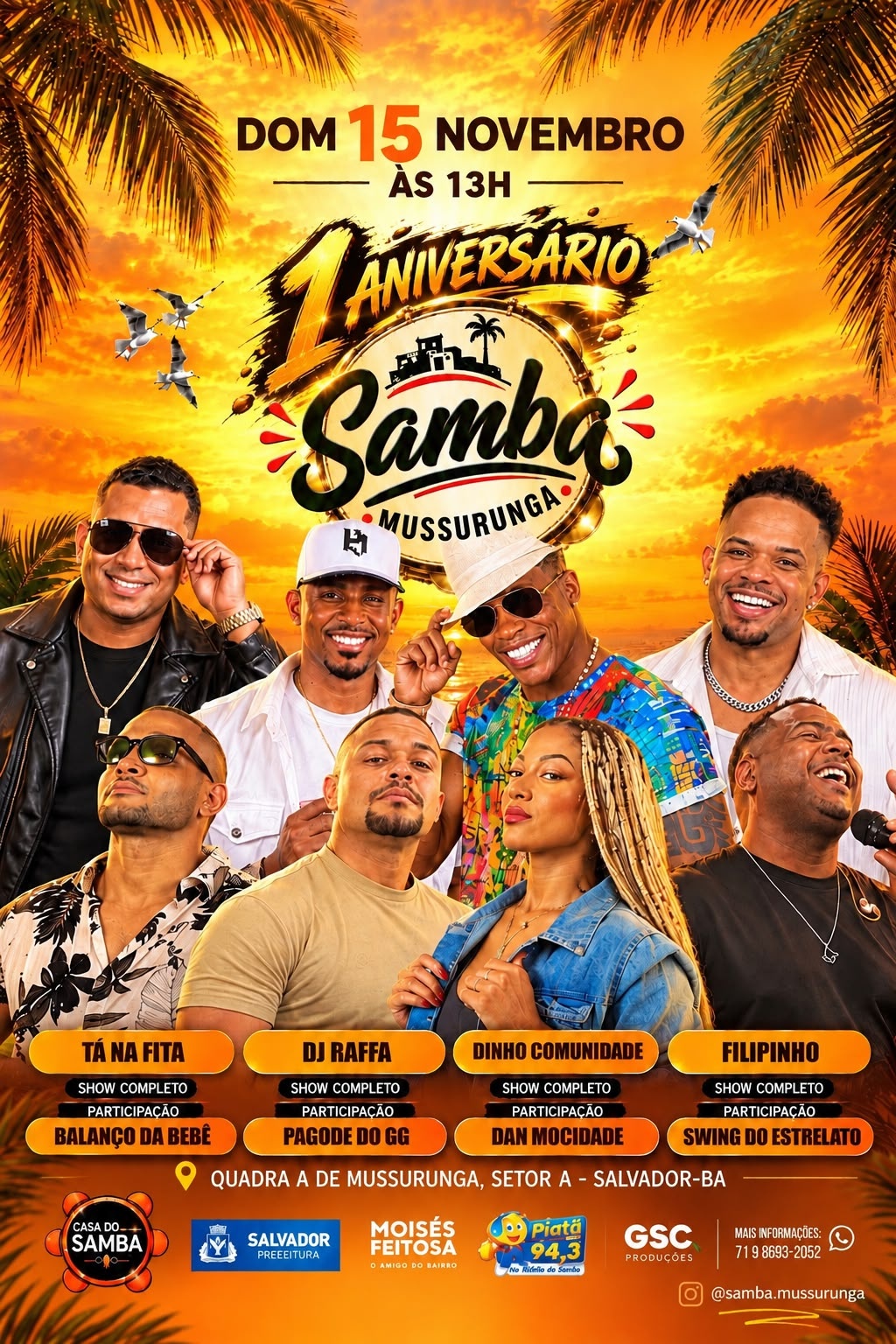 Bild der Quelle — 1 Aniversário Samba Mussurunga