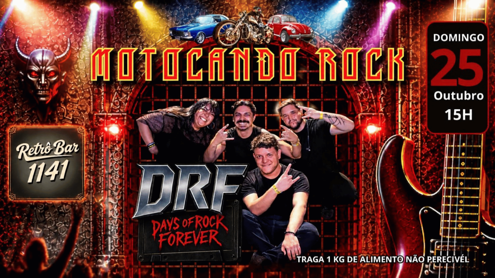 Immagine della fonte — MOTOCANDO ROCK - BANDA: D.R.F.